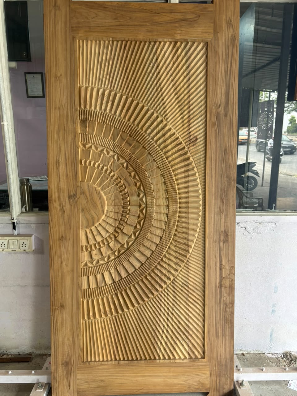 CNC carved door