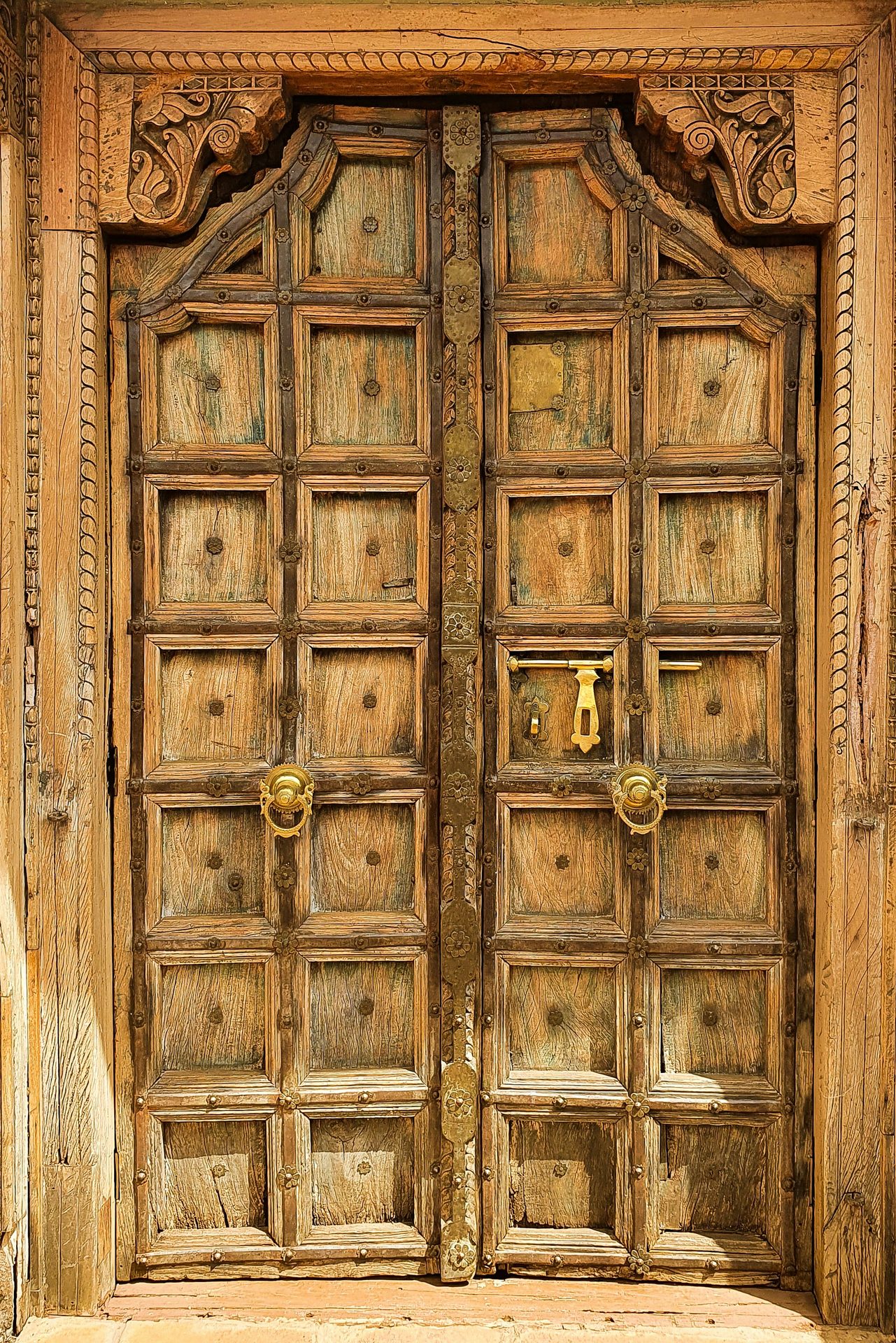 Timber doors at Sri Umiya Timber