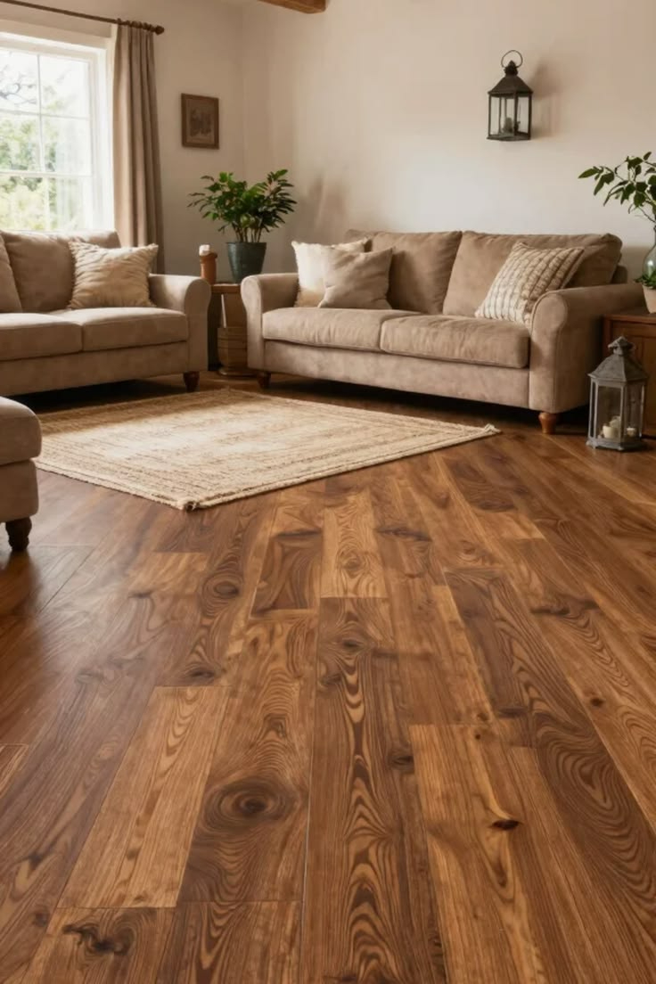 Solid hardwood flooring